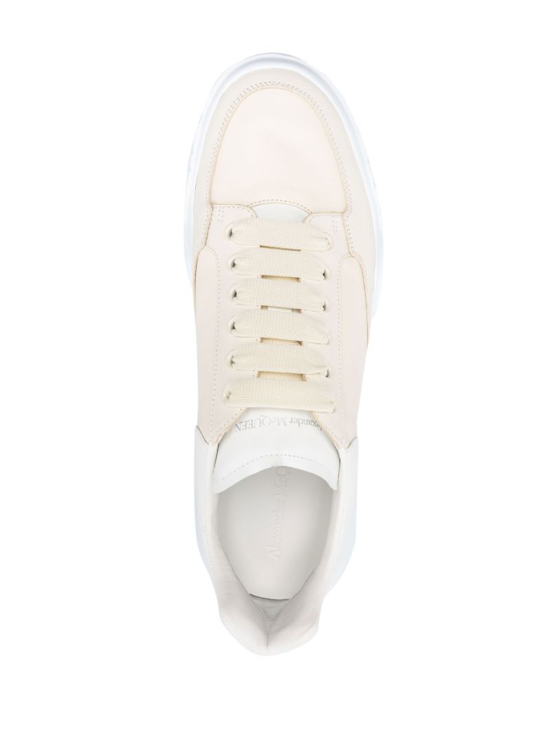Neutral Court Leather Sneakers