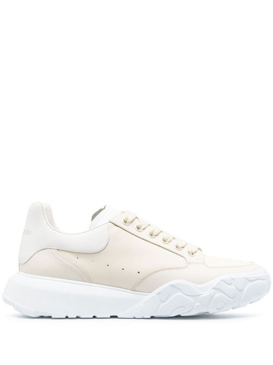 Neutral Court Leather Sneakers