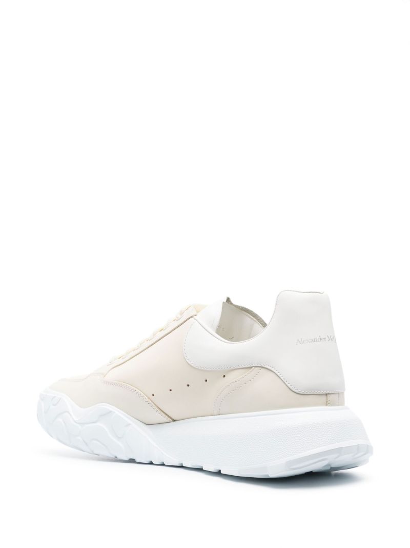 Neutral Court Leather Sneakers