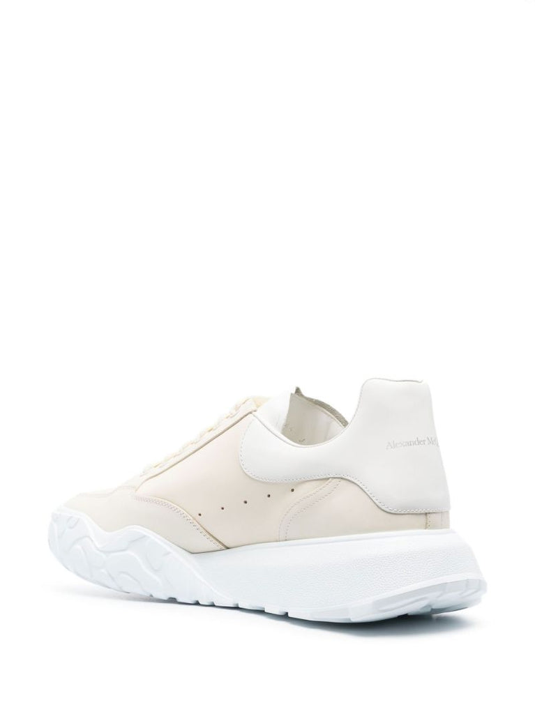Neutral Court Leather Sneakers