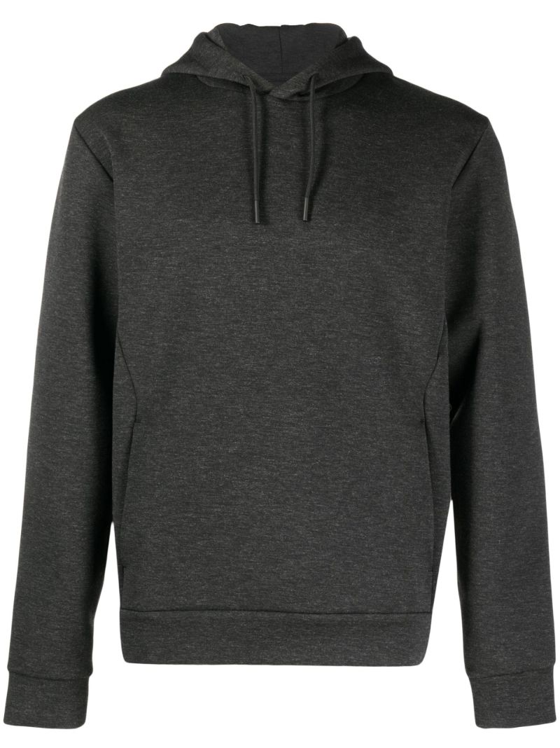 Black Metropolis Bonded Hoodie
