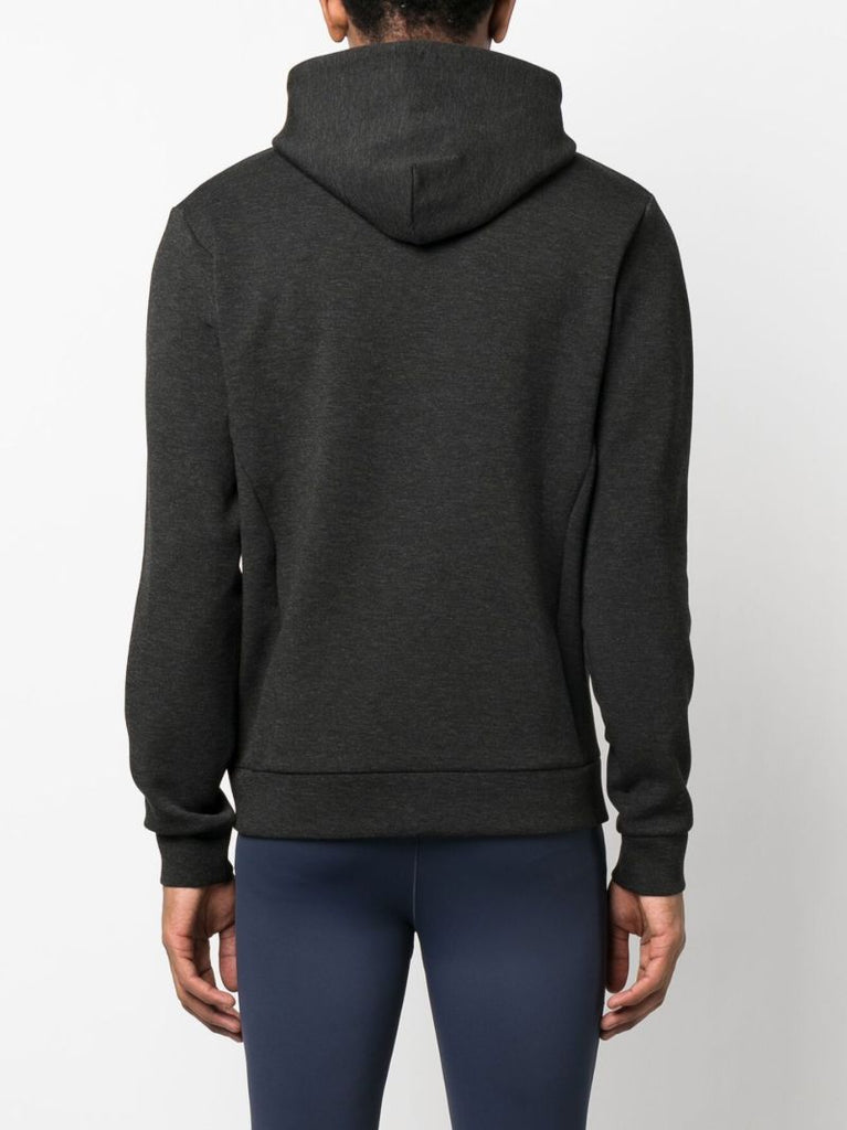 Black Metropolis Bonded Hoodie