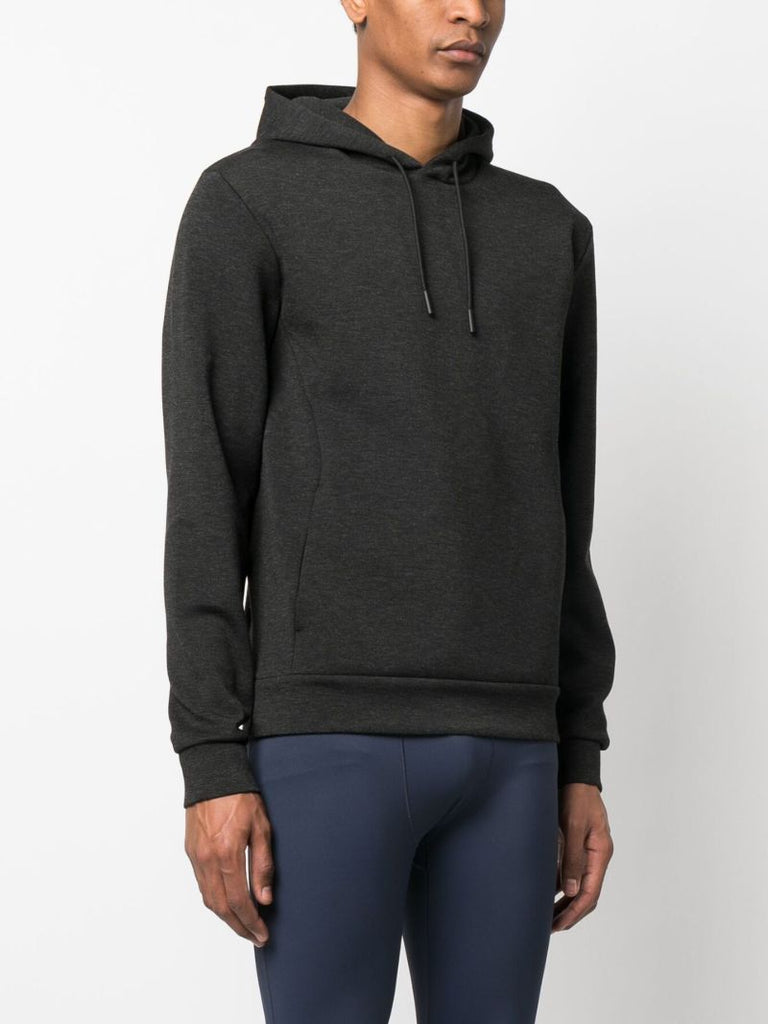 Black Metropolis Bonded Hoodie