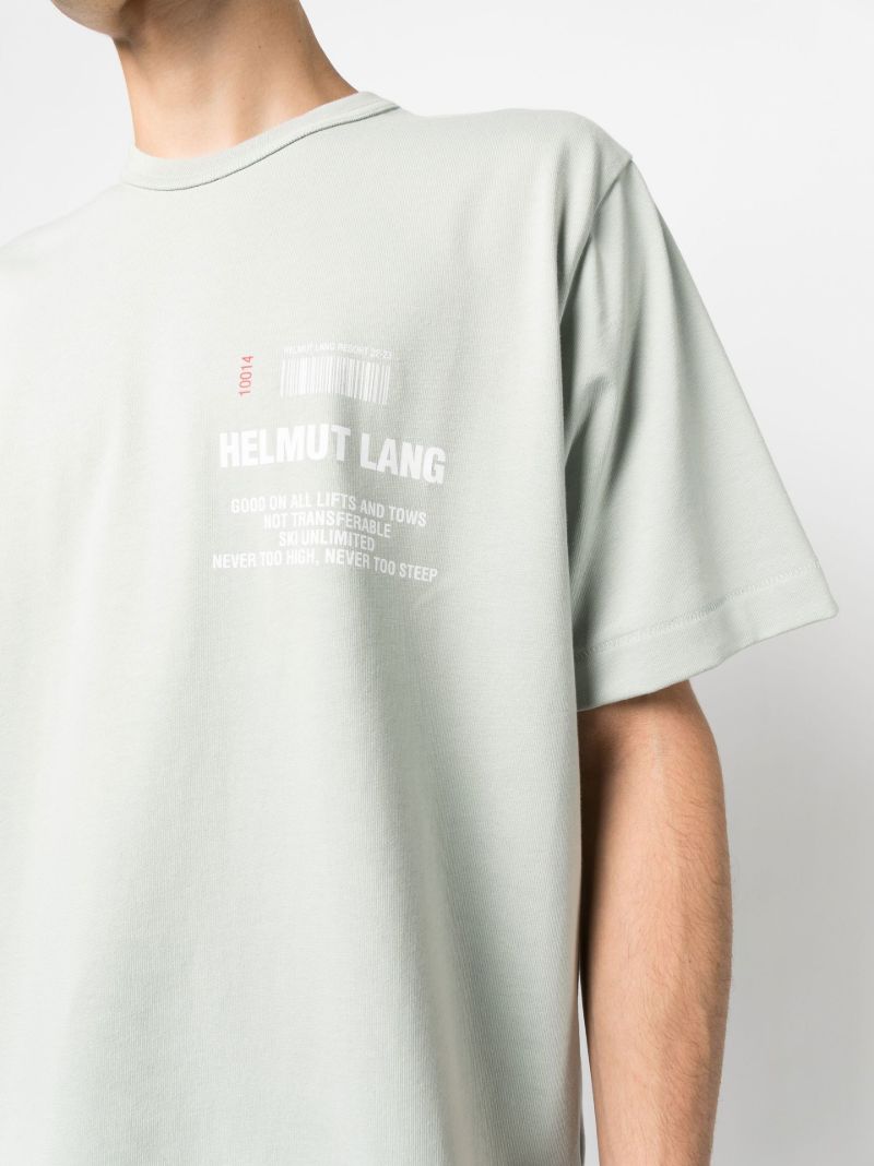 Green Logo-print Cotton T-shirt