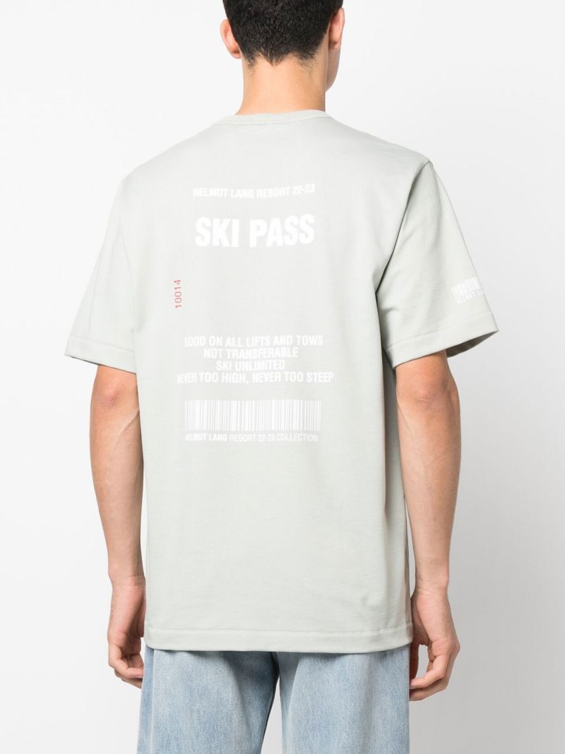 Green Logo-print Cotton T-shirt
