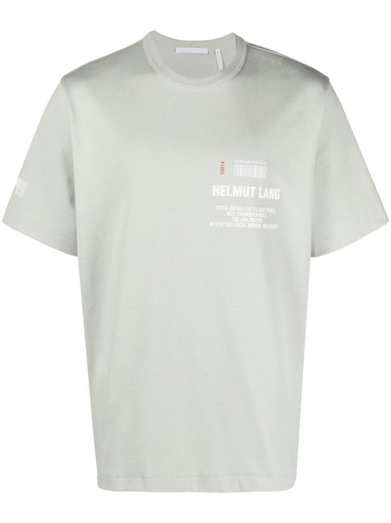 Green Logo-print Cotton T-shirt