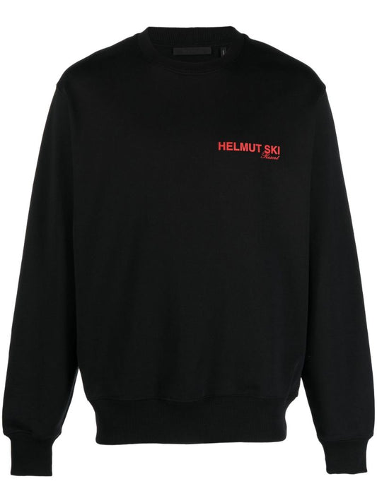 Black Logo-print Sweatshirt