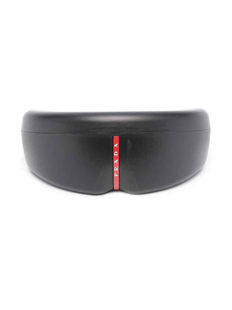 Silver-tone Linea Rossa Pilot Frame Sunglasses