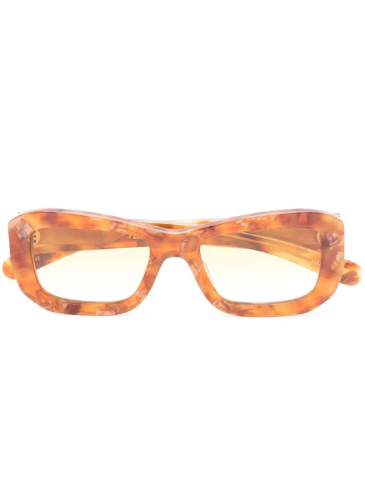 Orange Norma Gradient Sunglasses