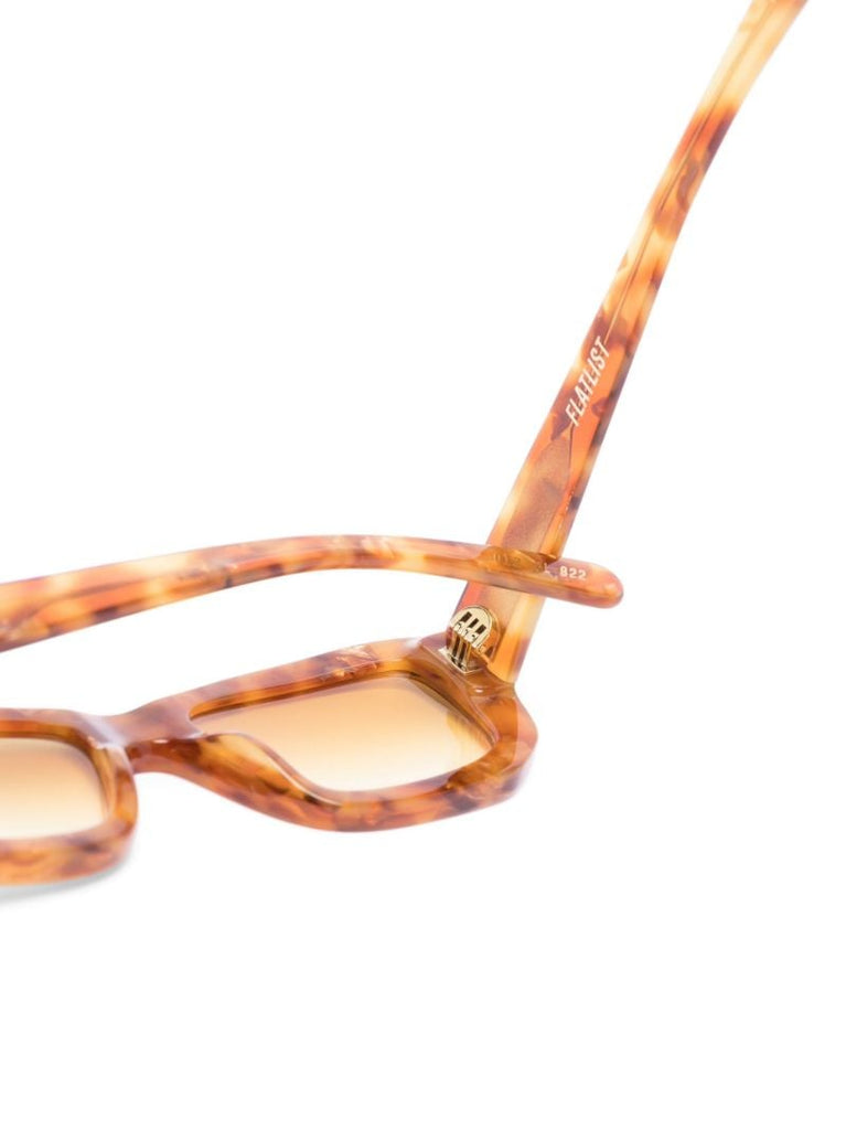 Orange Norma Gradient Sunglasses