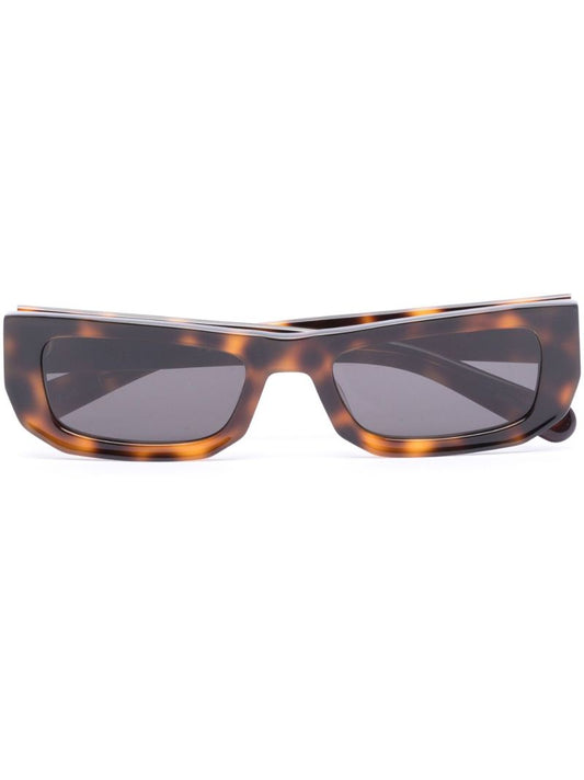 Brown Bricktop Square-frame Sunglasses