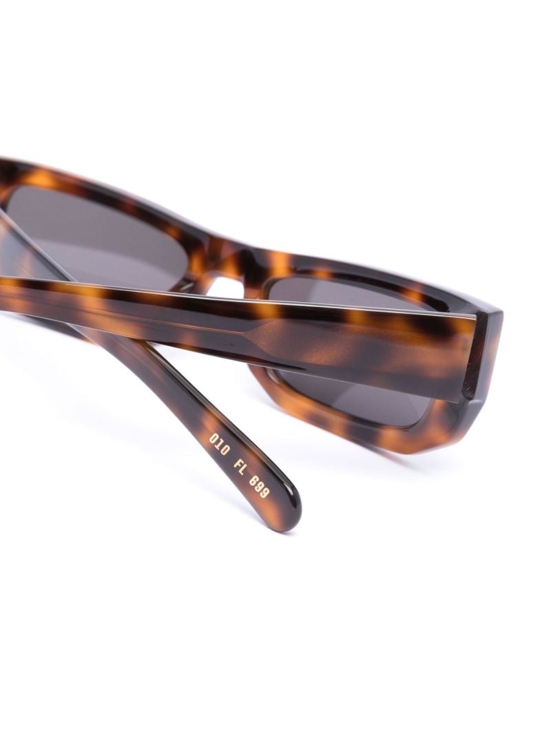 Brown Bricktop Square-frame Sunglasses