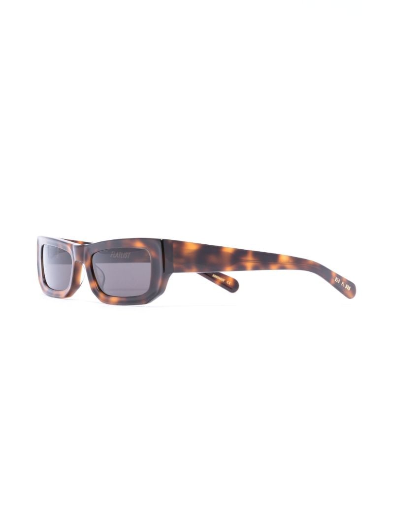 Brown Bricktop Square-frame Sunglasses