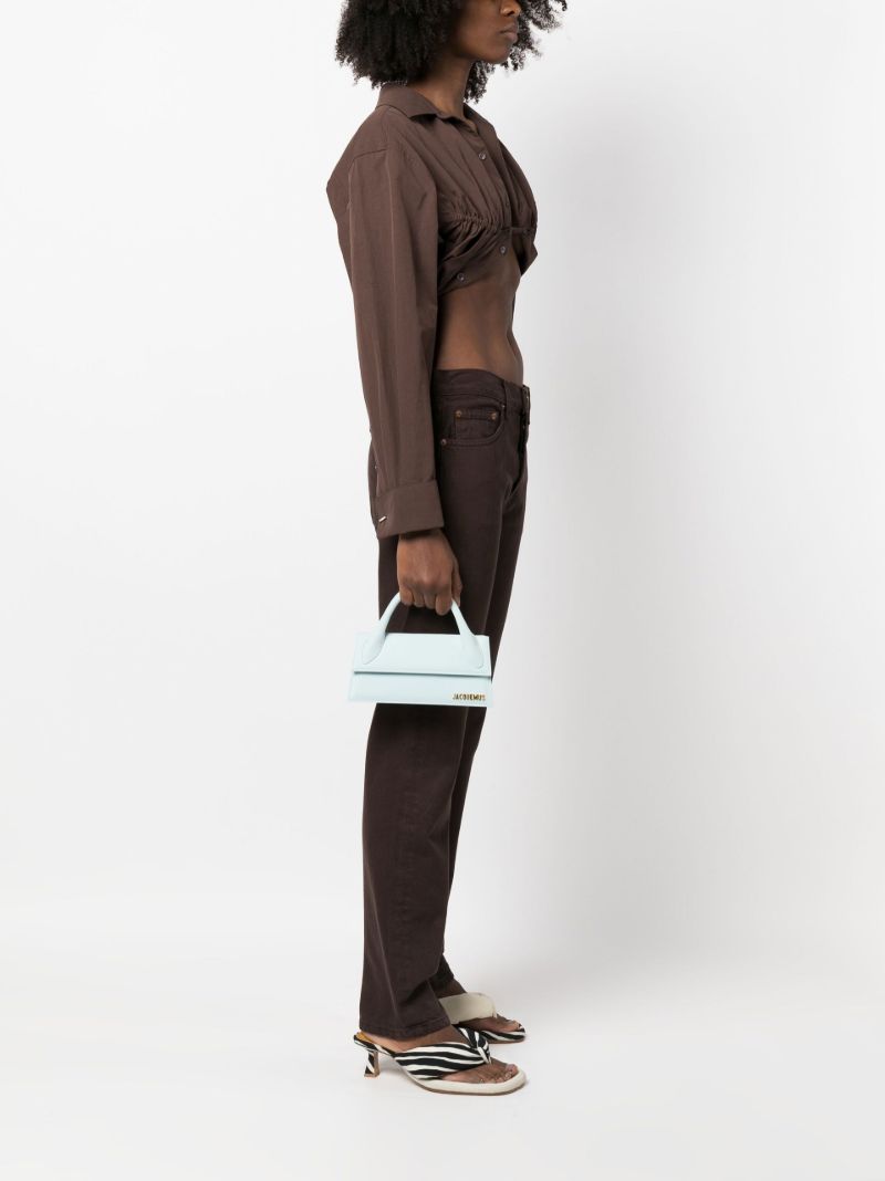 Blue Le Chiquito Long Top Handle Bag
