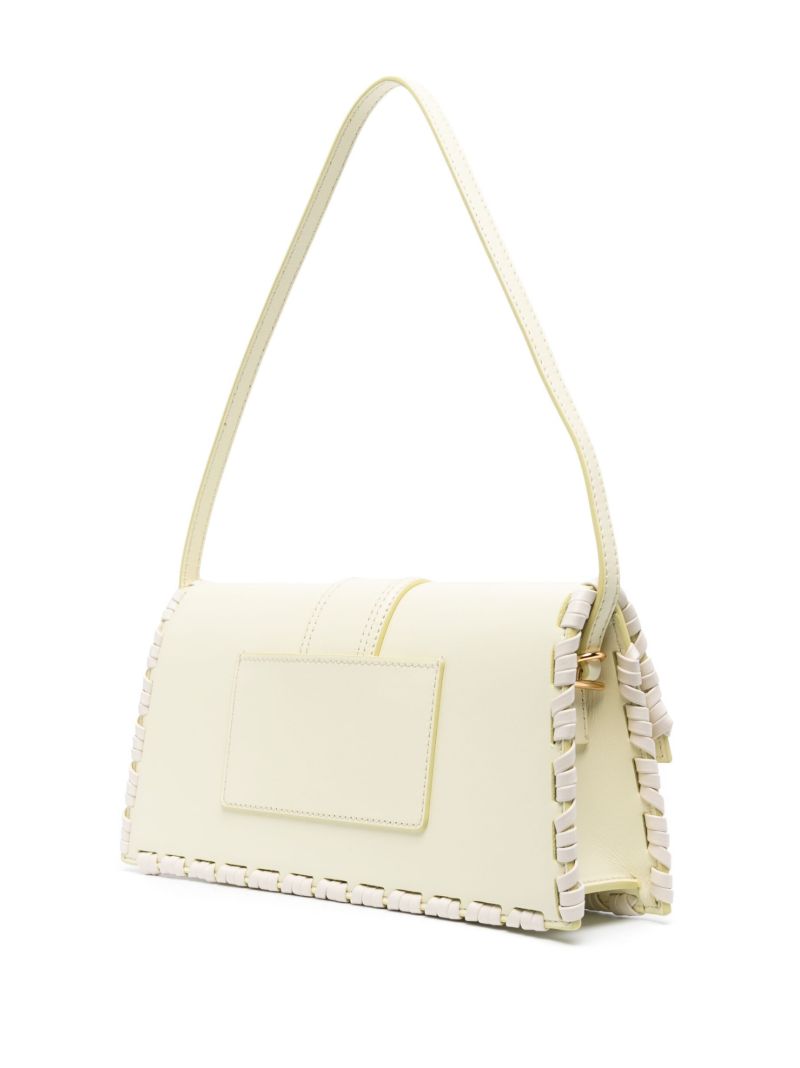 Yellow Le Bambino Long Lacet Top Handle Bag