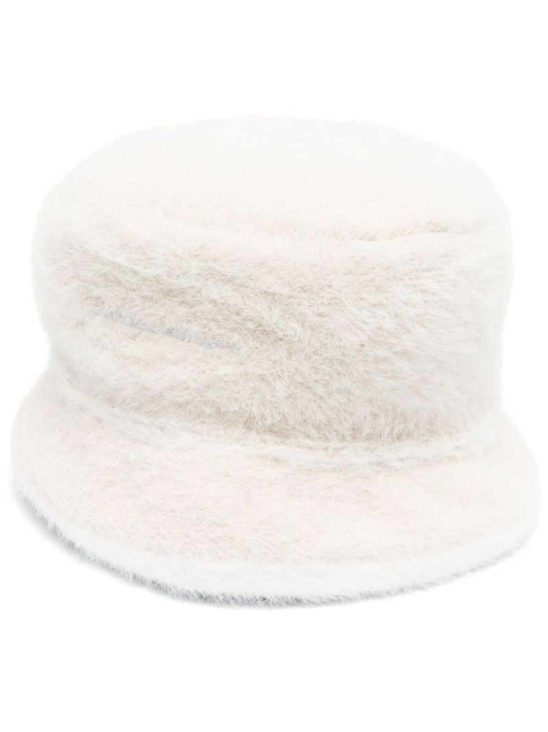 Neutral Le Bob Neve Bucket Hat