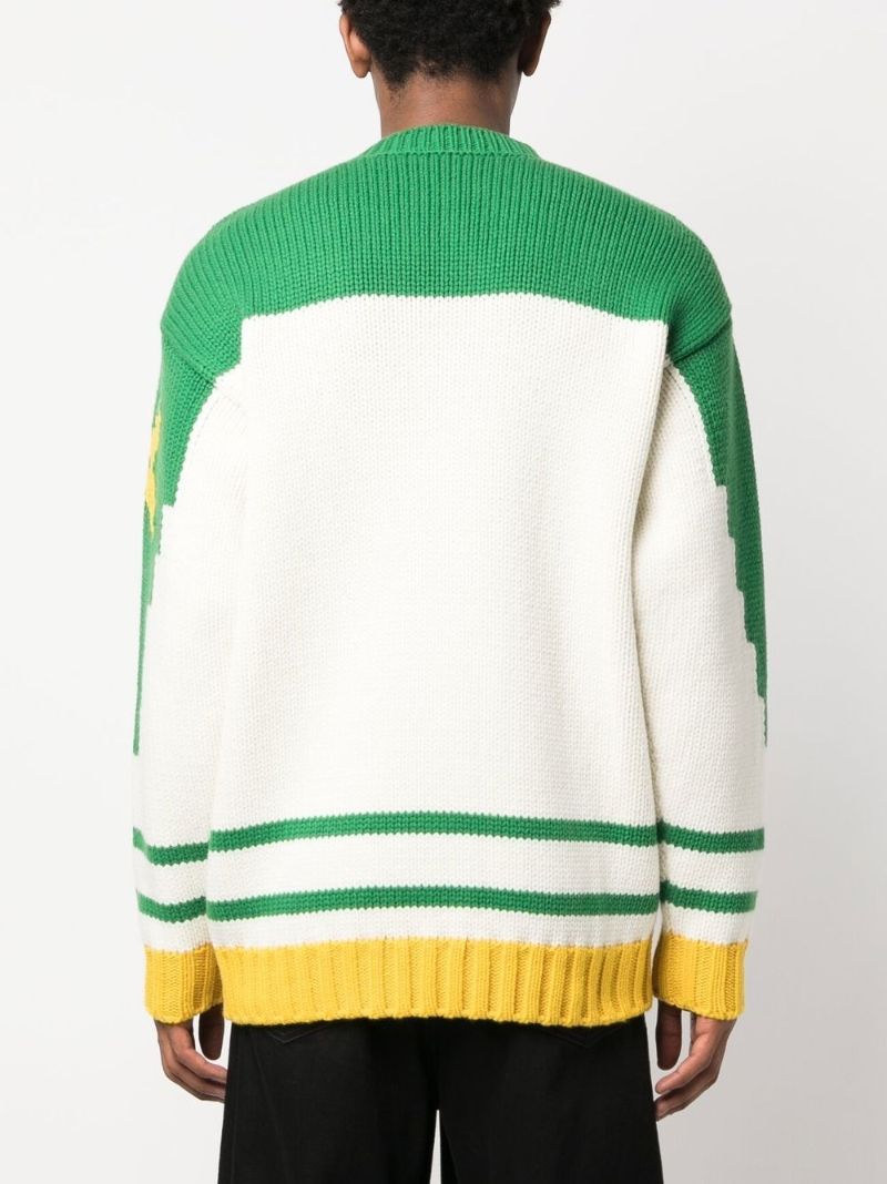 Neutral Kenzo Poppy Wool Sweater