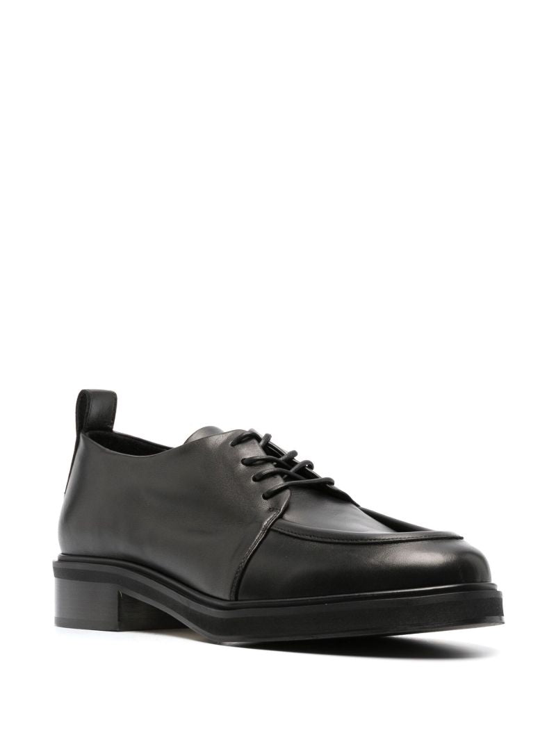 Black Mara Leather Brogues