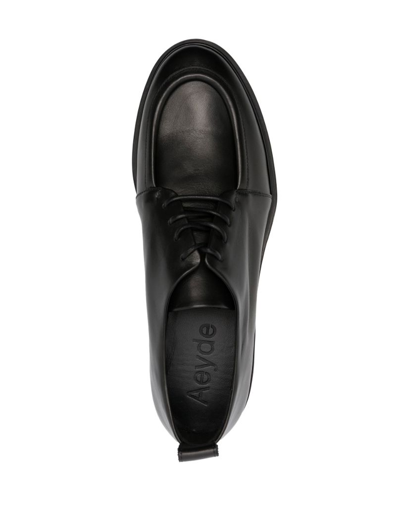 Black Mara Leather Brogues