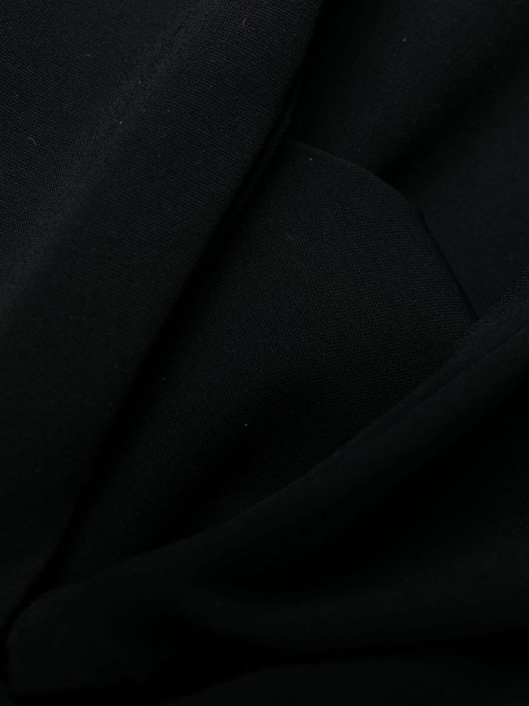 Black Long-sleeve One-piece Swimsuit