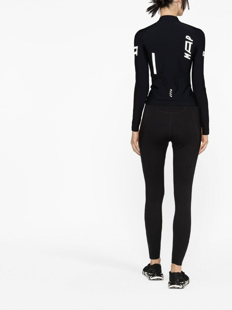 Black Transit 7/8 Cycling Leggings