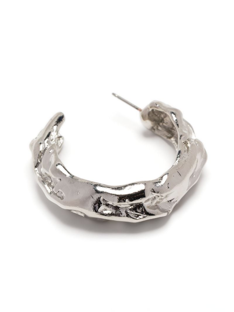 Silver-tone Hoop Earrings