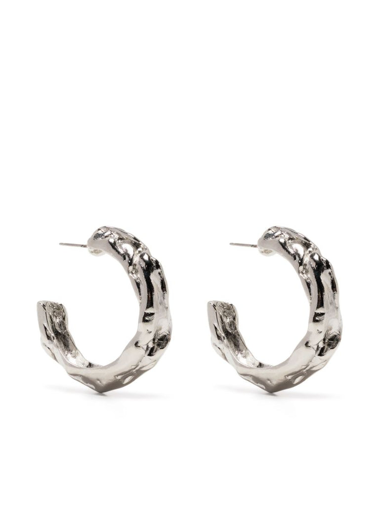 Silver-tone Hoop Earrings