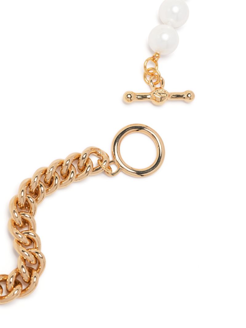 Gold-tone Pearl Necklace
