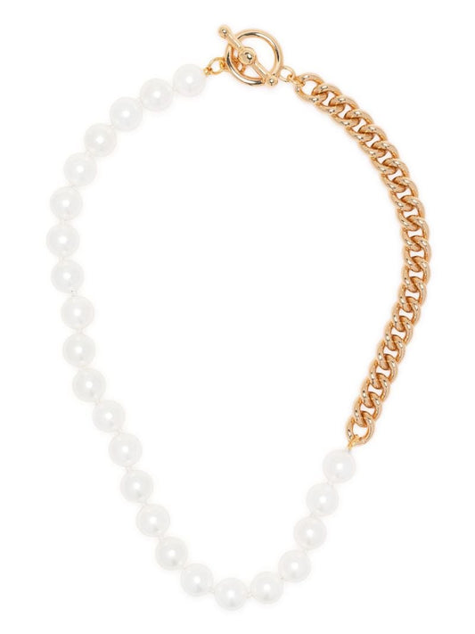 Gold-tone Pearl Necklace