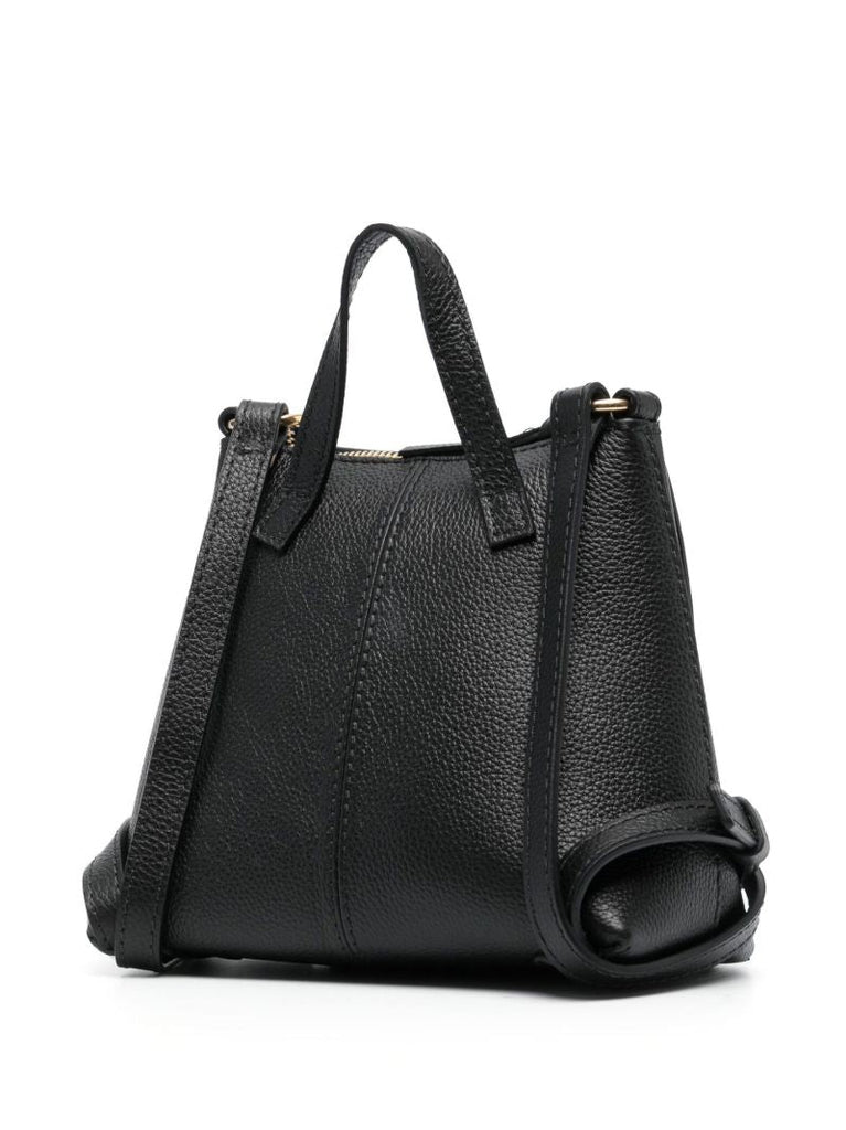 Black Joan Leather Backpack
