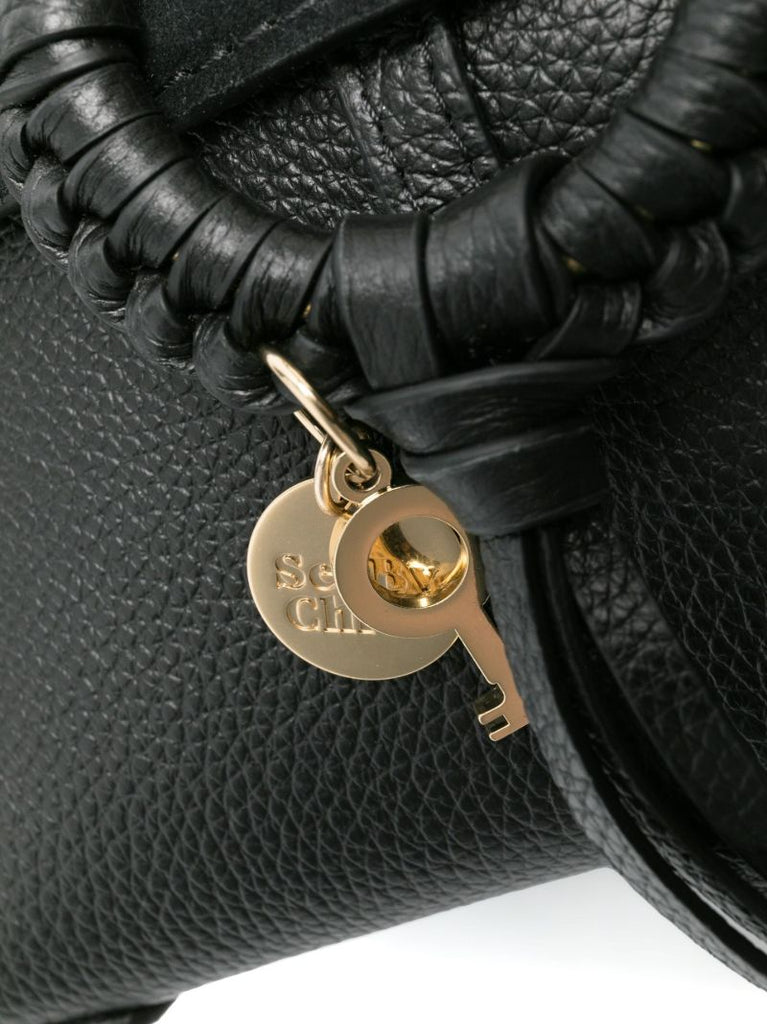 Black Joan Leather Backpack