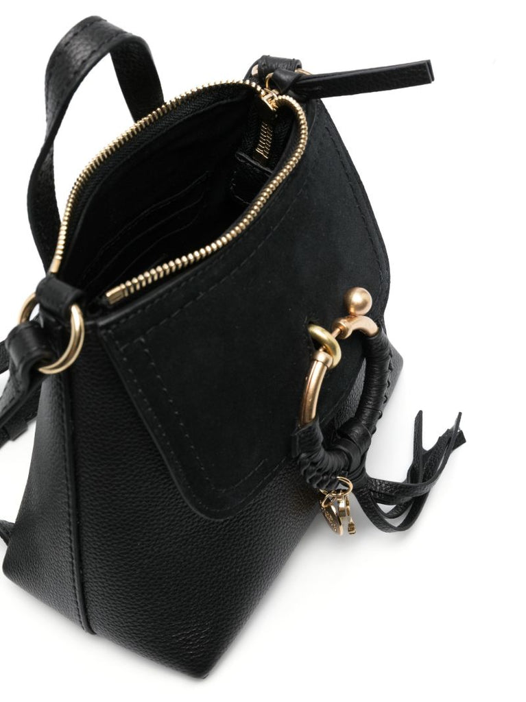 Black Joan Leather Backpack
