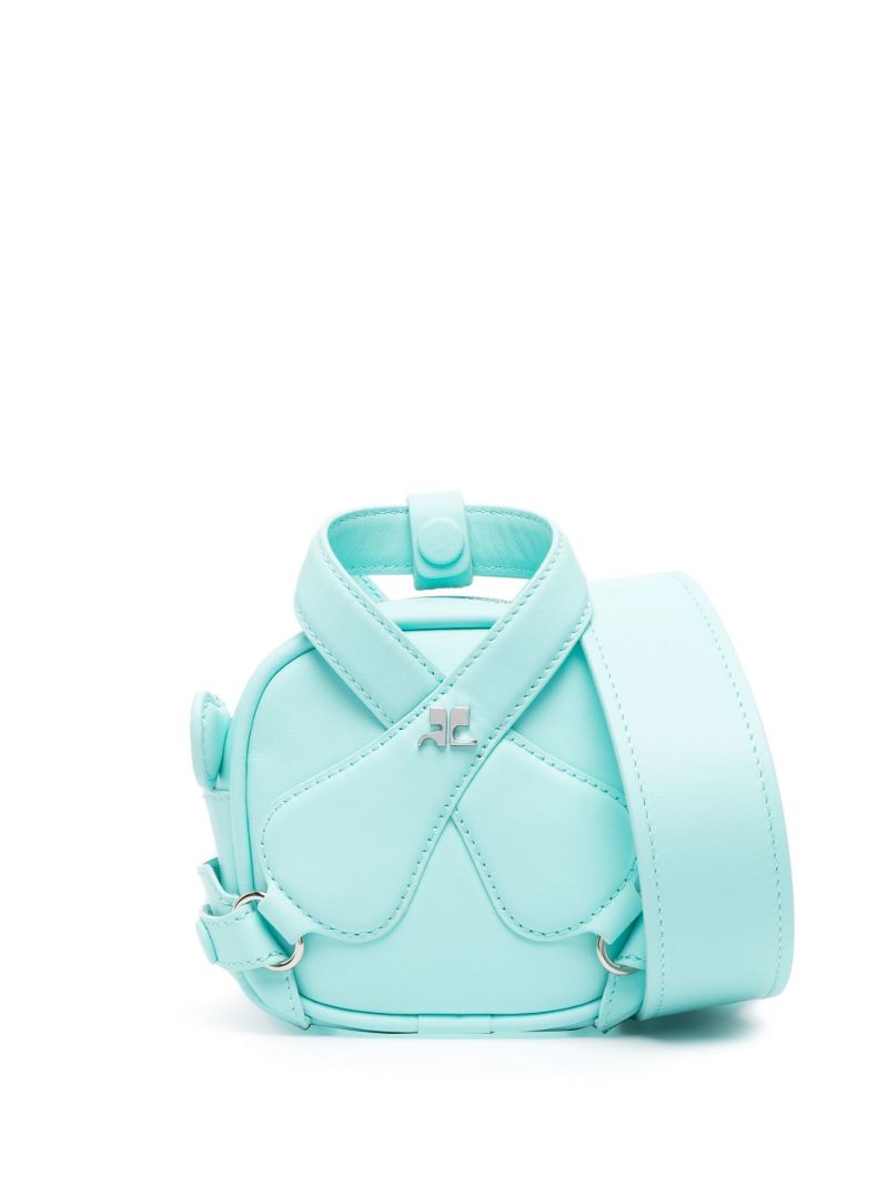 Blue Loop X Leather Mini Bag