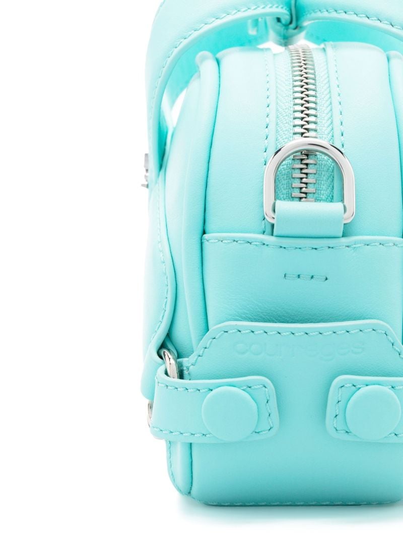Blue Loop X Leather Mini Bag