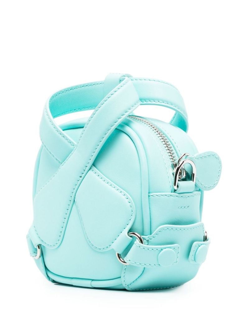 Blue Loop X Leather Mini Bag
