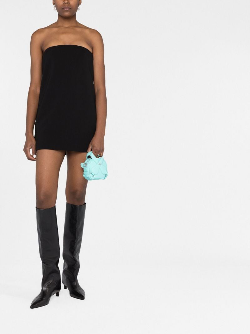 Blue Loop X Leather Mini Bag
