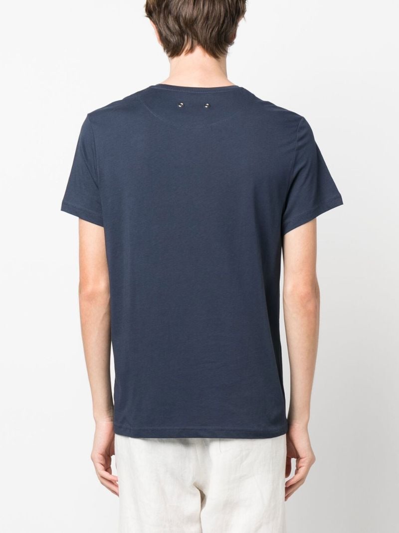 Blue Thom Logo Print T-shirt