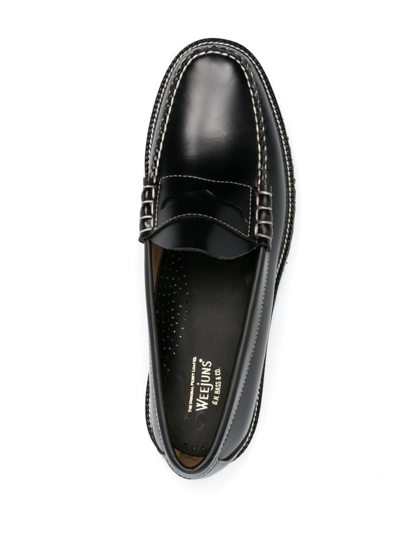 Black Weejuns '90s Larson Penny Loafers
