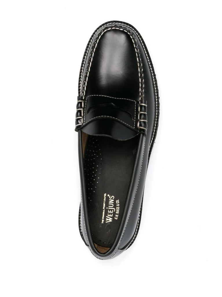 Black Weejuns '90s Larson Penny Loafers