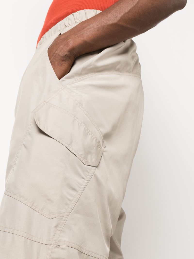 Light Beige Cargo Trousers