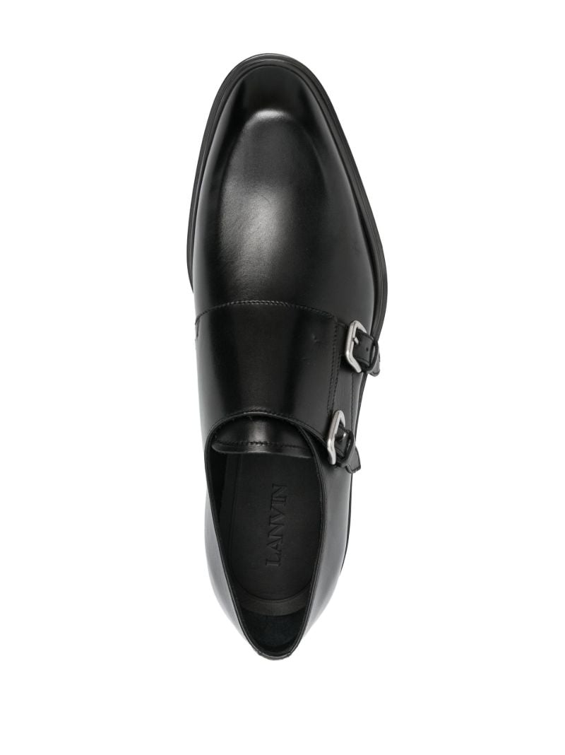 Black Alto Monk Shoes
