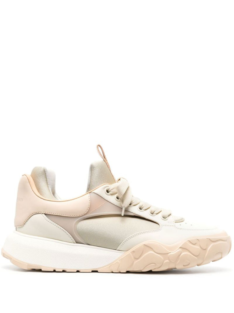 Neutral Court Leather Sneakers