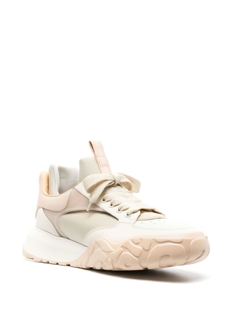 Neutral Court Leather Sneakers
