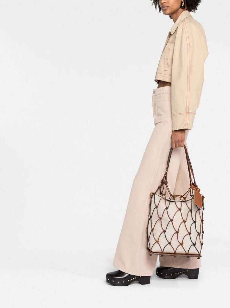 Neutral Le Filet Pralu Tote Bag