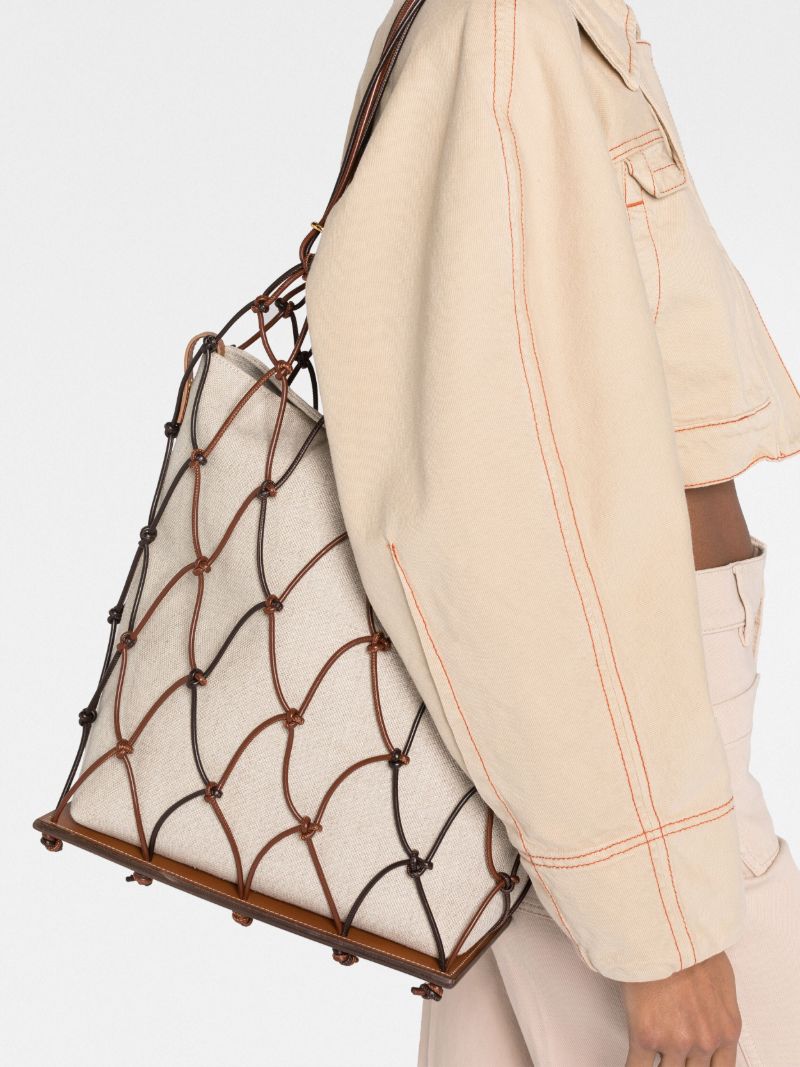 Neutral Le Filet Pralu Tote Bag