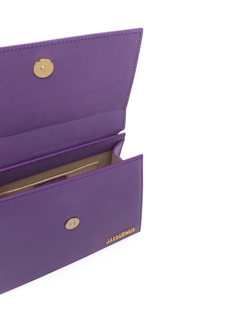 Purple Le Grand Chiquito Leather Top Handle Bag