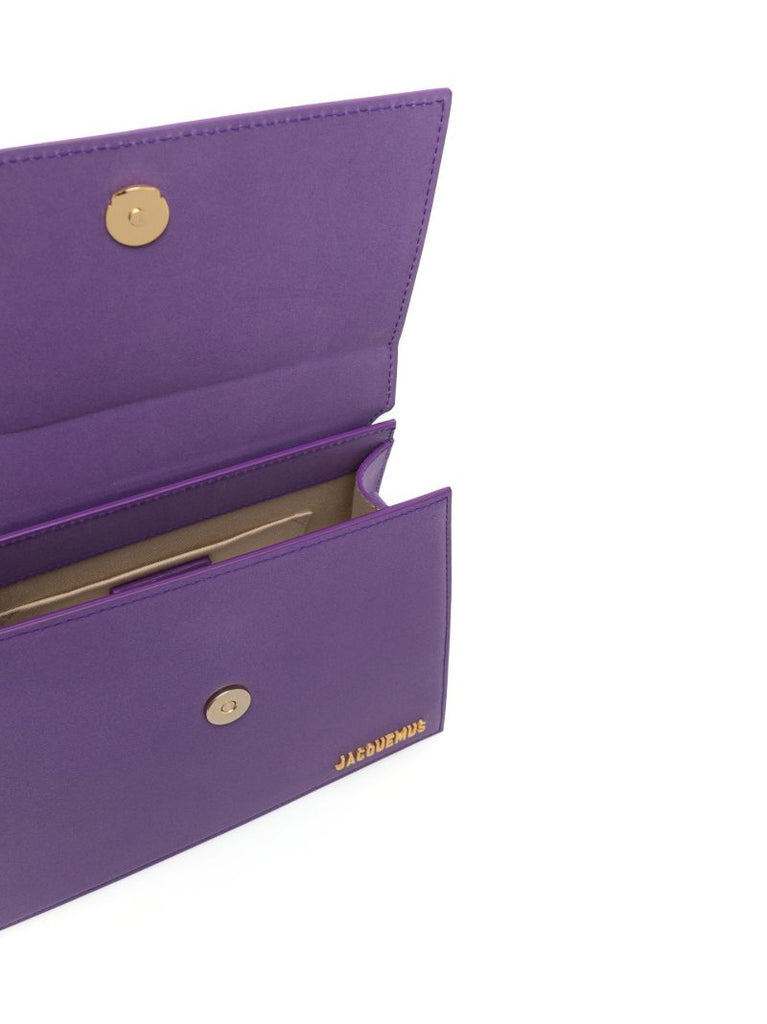 Purple Le Grand Chiquito Leather Top Handle Bag