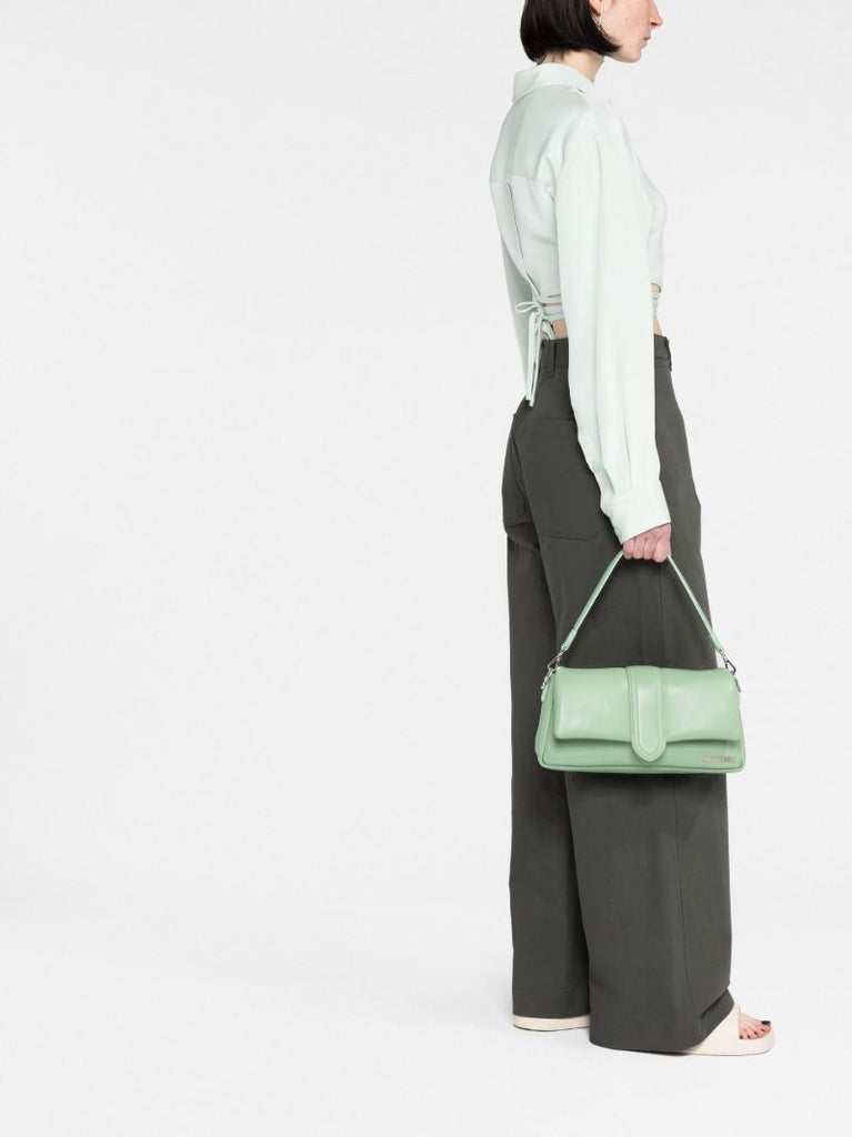 Green Le Bambimou Shoulder Bag