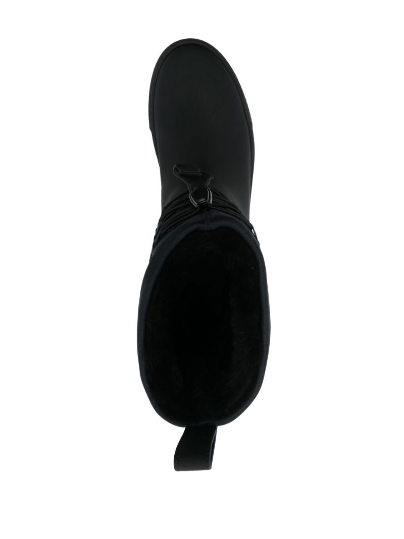 Black Culver Leather Ankle Boots