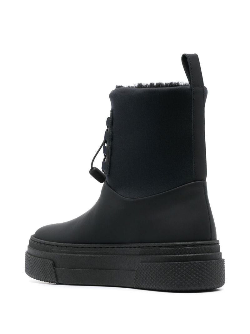 Black Culver Leather Ankle Boots